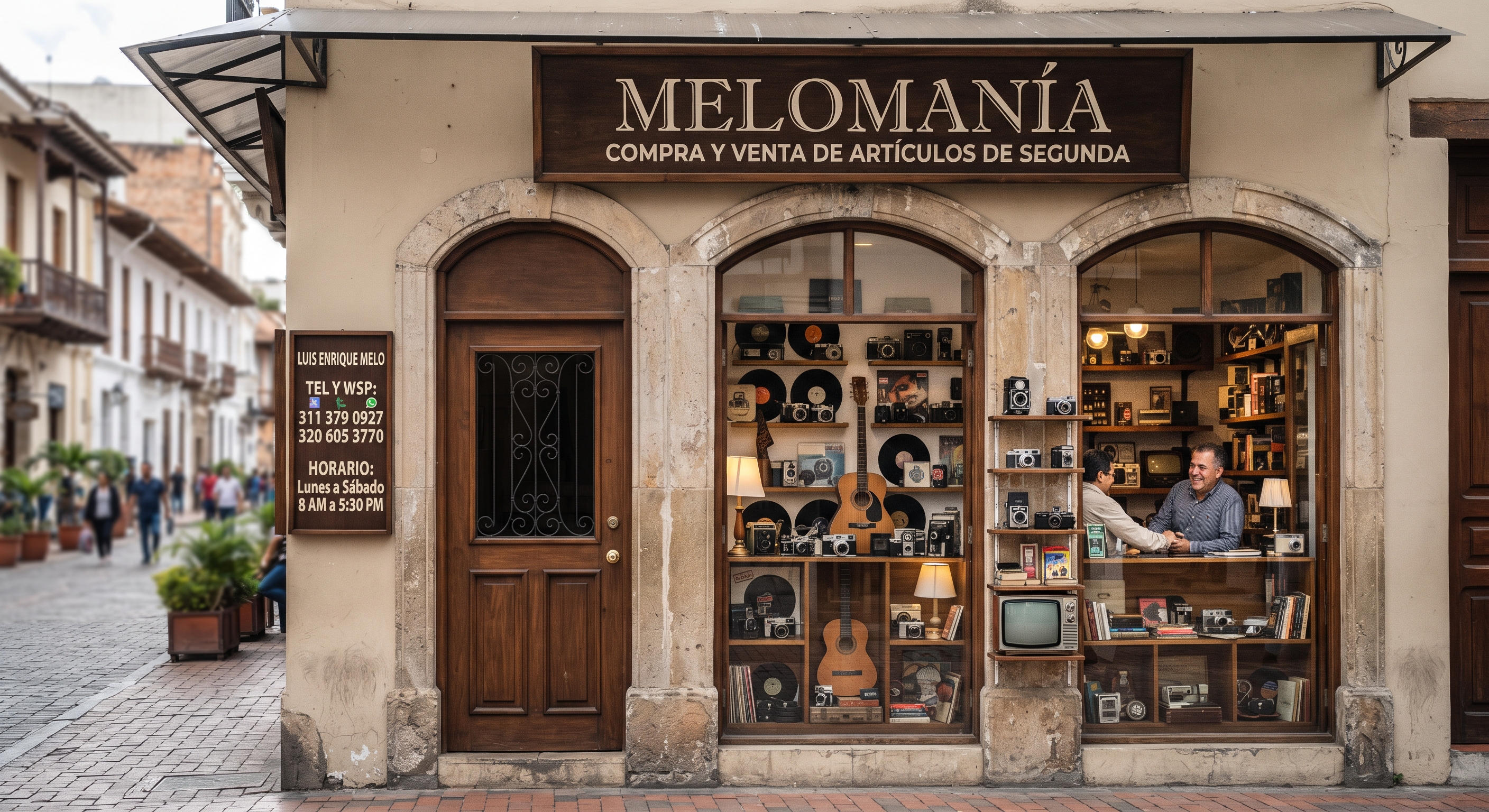 Publicidad de Luis Enrique Melo Taborda